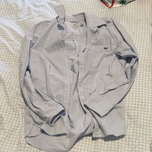 Vineyard Vines Light Blue Striped Shirt